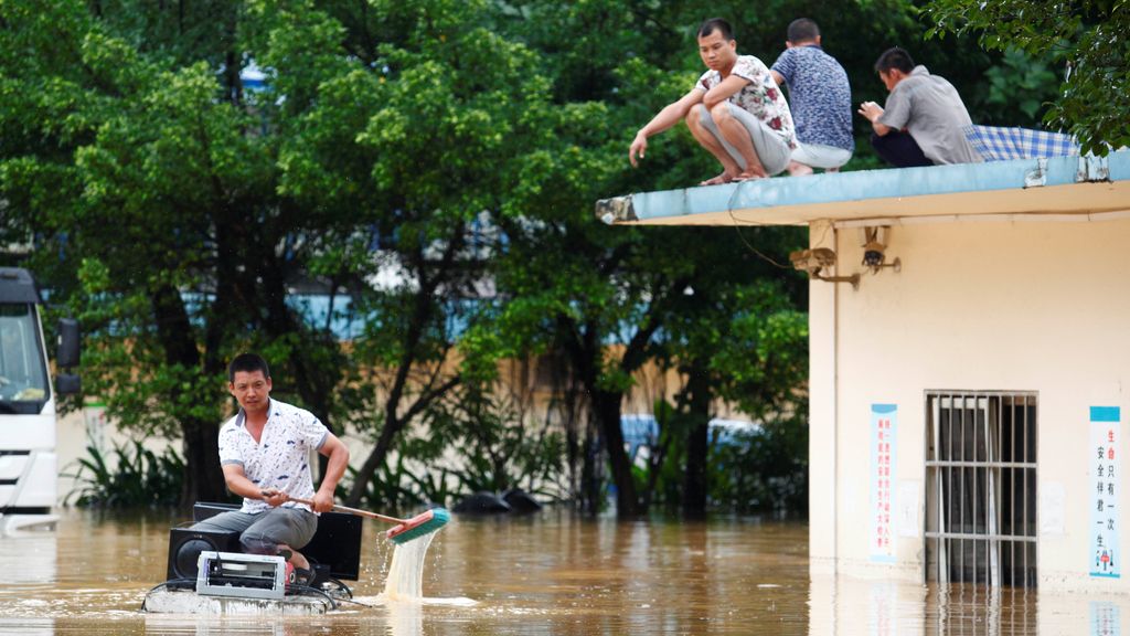 Graves inundaciones en China