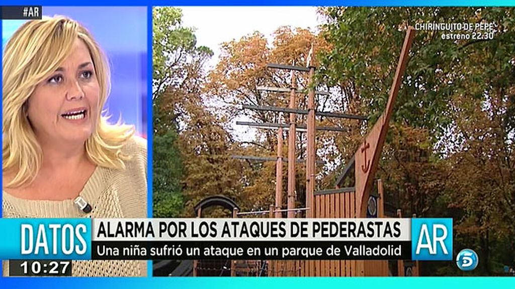 Una menor de ocho años, atacada por un pederasta en un parque de Valladolid