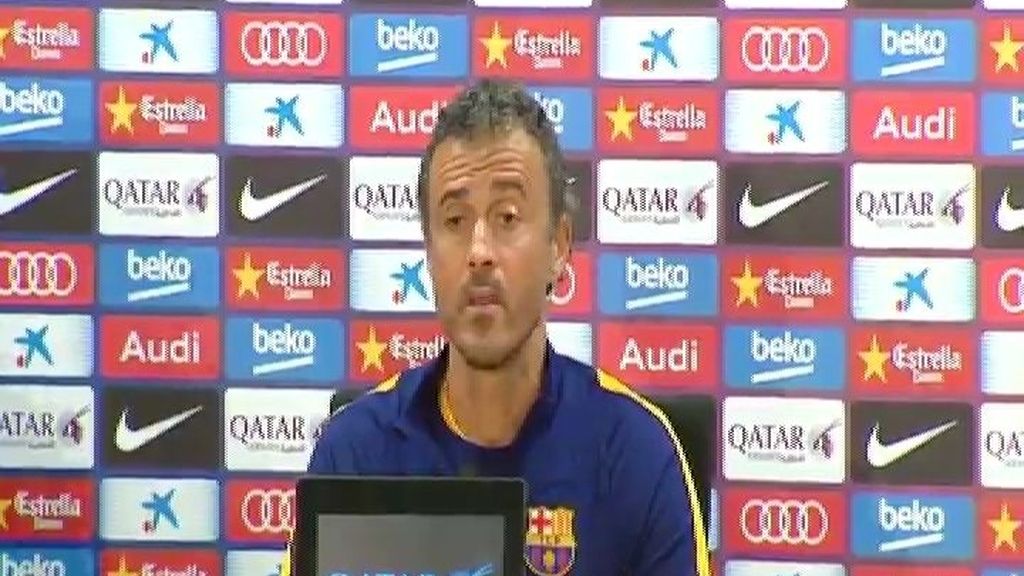 Luis Enrique: “Piqué es un tío espléndido, sincero y excepcional”