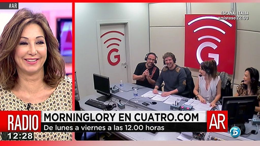 'AR' se cuela en directo en 'MorninGlory'