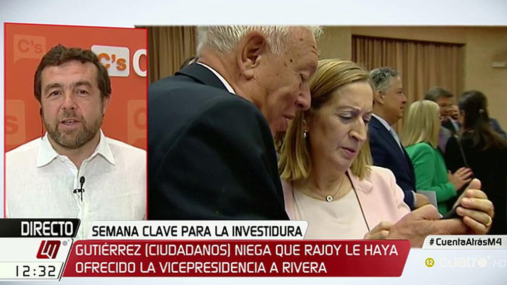 Miguel Gutiérrez, de Margallo: "Ya sabemos que a él le gusta hablar de 'naranjitos"