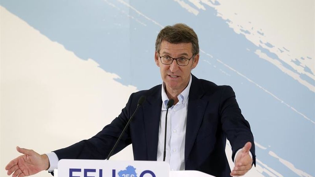 Feijóo: "Mi compromiso con Galicia son 4 años"