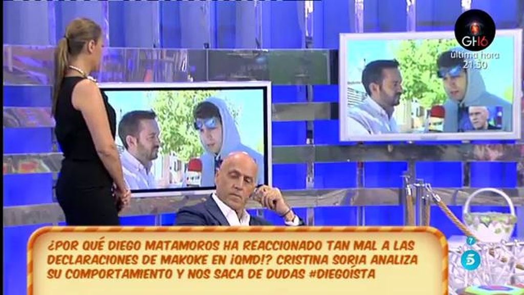 Soria, de Diego Matamoros: “El gesto cuando habla de su padre es un gesto de desprecio”