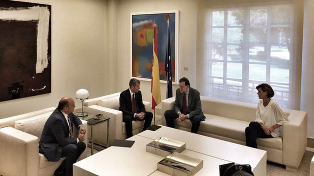 Rajoy comienza las conversaciones para la formación de gobierno