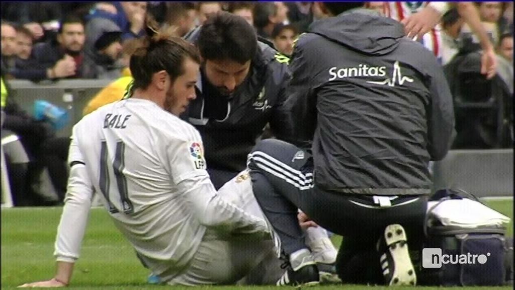 Bale se perderá por lo menos los próximos cinco partidos con el Real Madrid