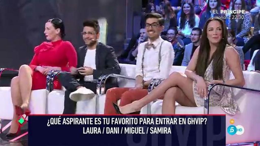 Laura Campos, Miguel Frigenti, Dani Santos y Samira… ¡Los aspirantes a concursantes!