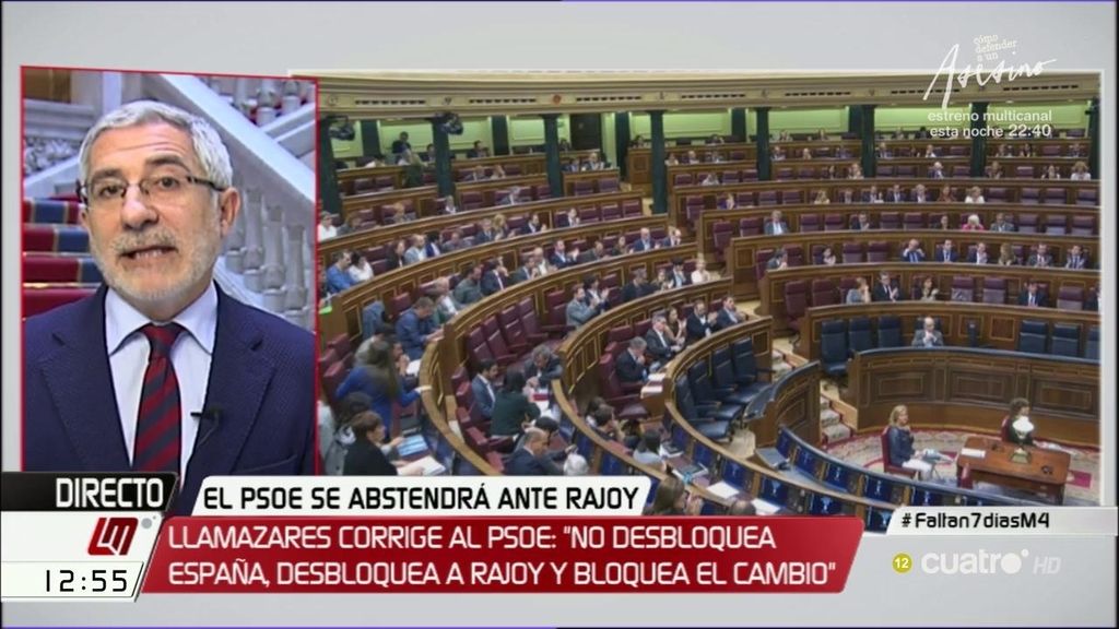 Llamazares: “El conjunto de la izquierda es más débil después de la decisión del PSOE”