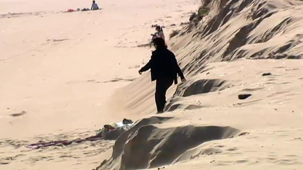 Efectos del temporal en las playas españolas