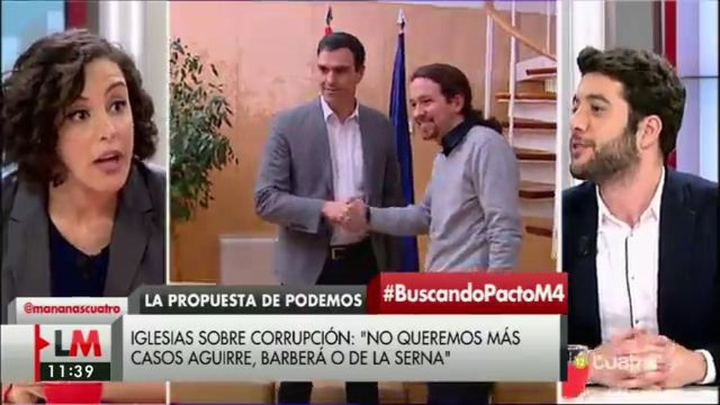Nagua Alba: “No creer en España y querer romper España es sostener gobiernos corruptos como el del PP en Madrid”