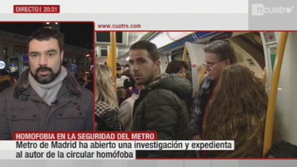 Homofobia en el Metro de Madrid