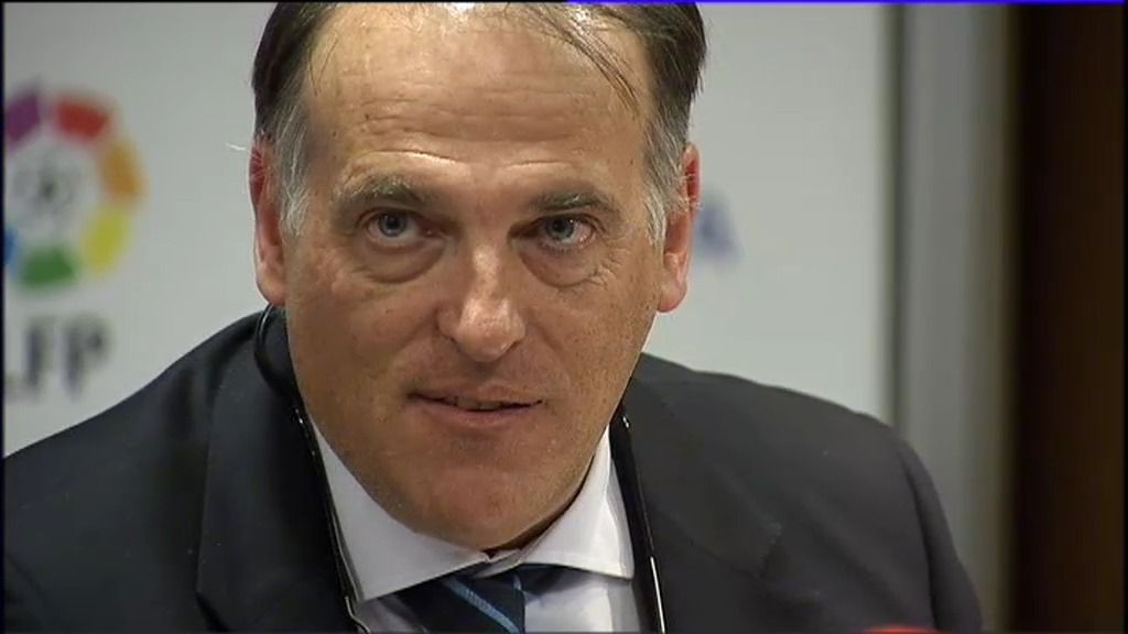 Javier Tebas: "Hace más de un año y medio que no hablo con Villar"