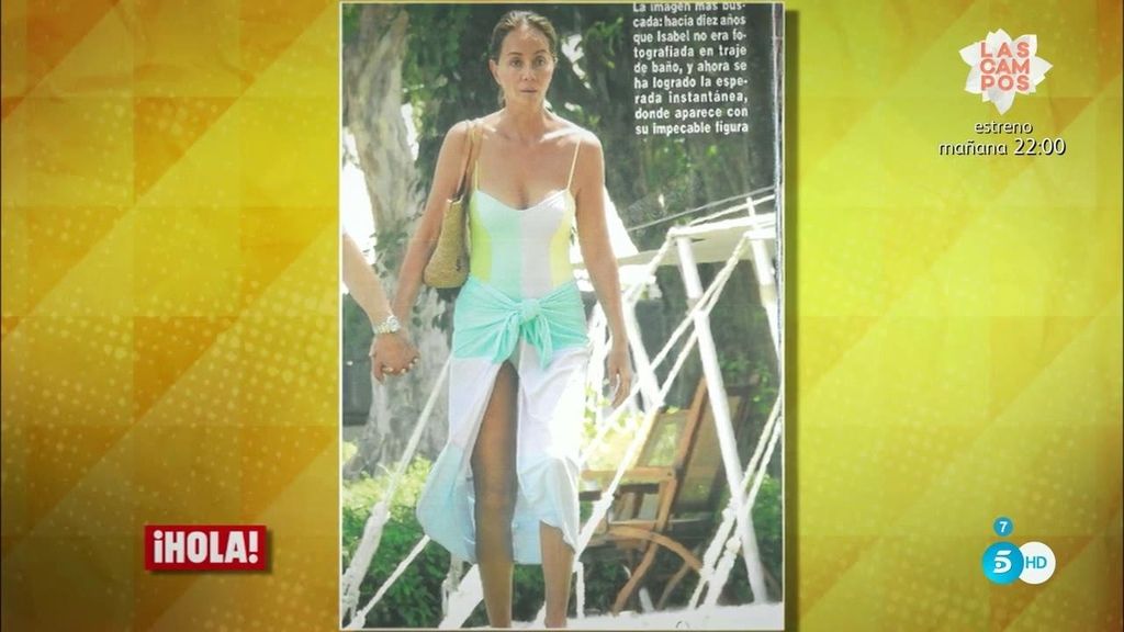 12 años después volvemos a ver a Isabel Preysler en bañador en la revista '¡Hola!'