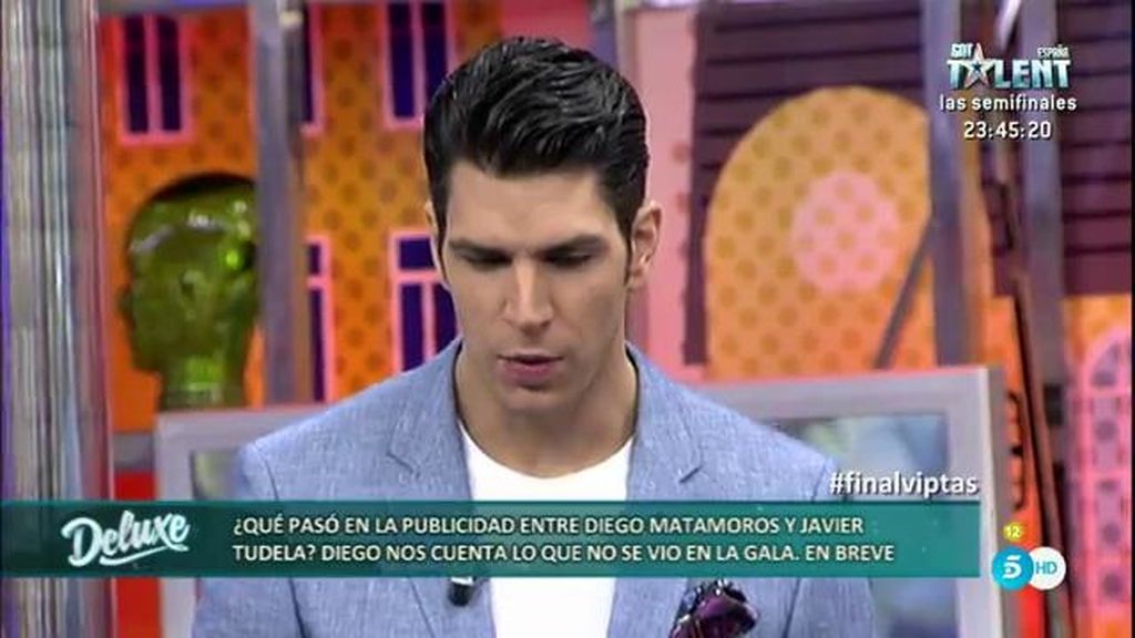 “Pegué una patada a un bolardo pero de no ser por la seguridad, Ale me hubiera pegado”