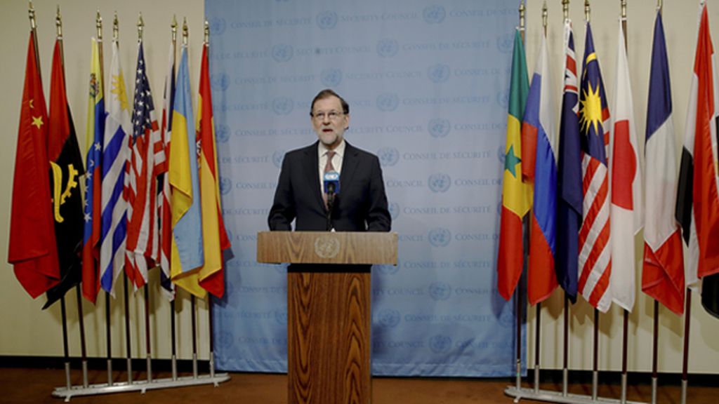 Rajoy elude valorar la renuncia de Aznar tras presidir el Consejo de Seguridad de la ONU