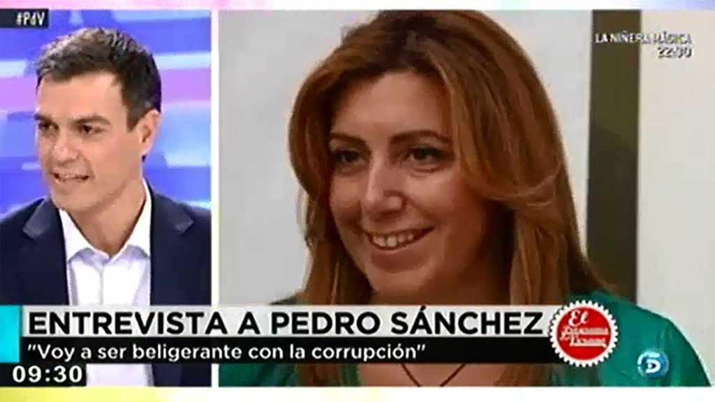 P. Sánchez: “No voy a esconder mi aprecio personal y político hacia Susana Díaz”
