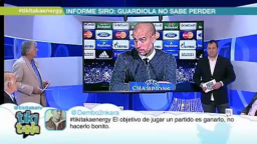El informe de Siro: "Guardiola no sabe perder"