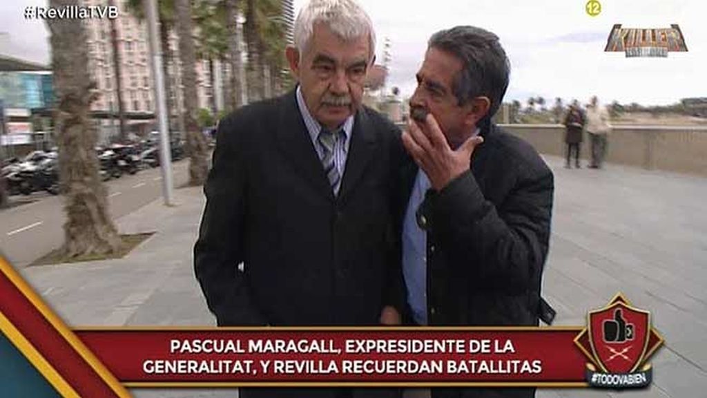 Revilla llevará a Pasqual Maragall a Cantabria en ‘Este país merece la pena”