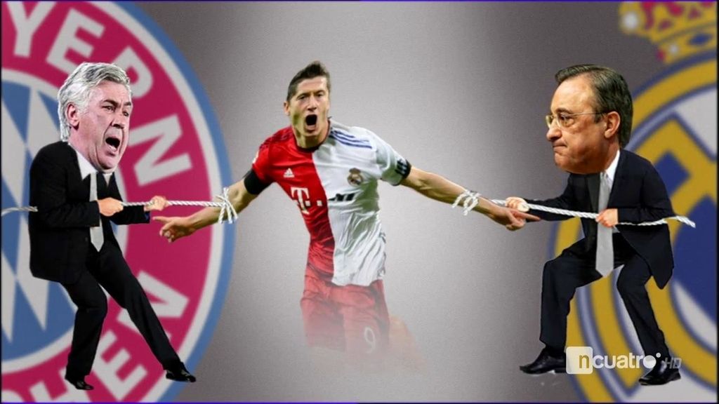 Ancelotti vs Florentino Pérez: ¿Donde jugará Lewandowski la próxima temporada?