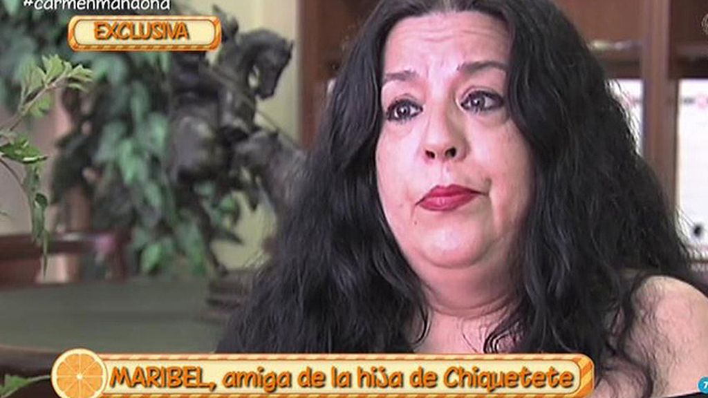 Maribel, amiga de Rocío Cortés: "La familia de Chiquetete no soporta a Gahona"