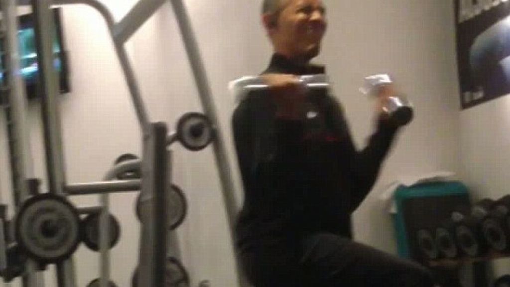 Polémica por el vídeo de cámara oculta que muestra a Obama entrenando en el gimnasio