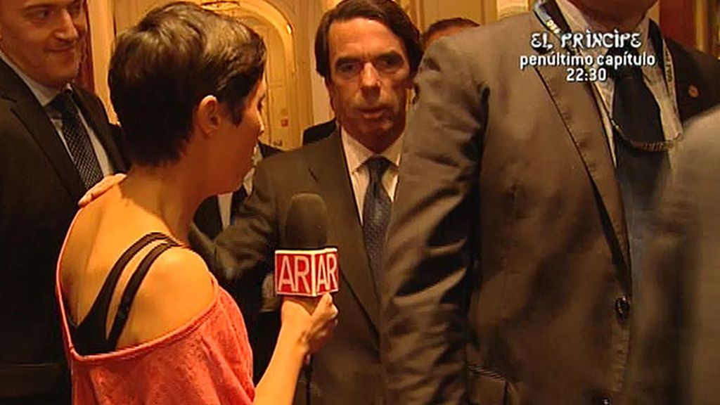 Aznar da la callada por respuesta al mitin que Aguirre promete organizarle con Cañete