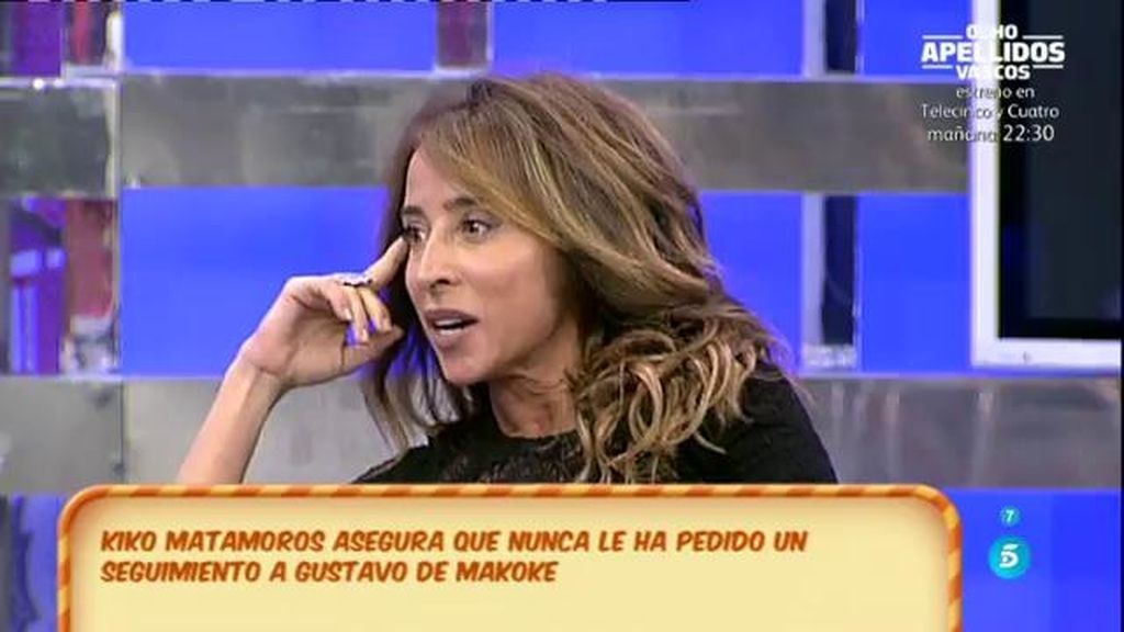 María Patiño muy molesta con Kiko Matamoros: "Eres un mentiroso"