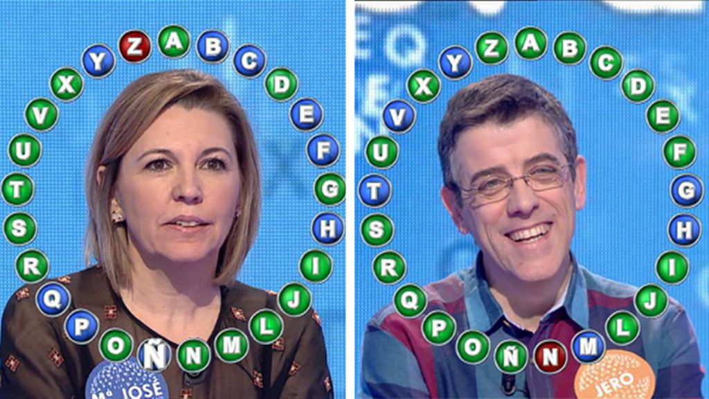 Jerónimo super a María José por una palabra