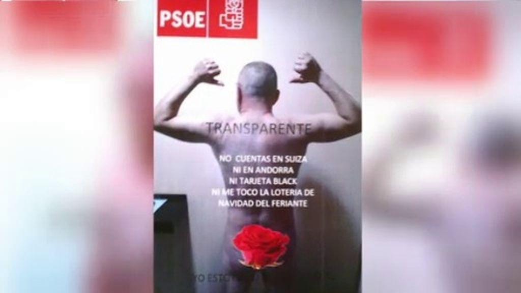 Un candidato del PSOE se desnuda para promocionarse a la alcaldía