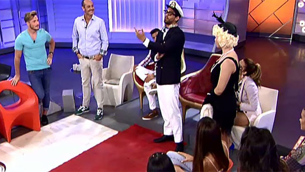 Patricia se mete en el papel de Marilyn