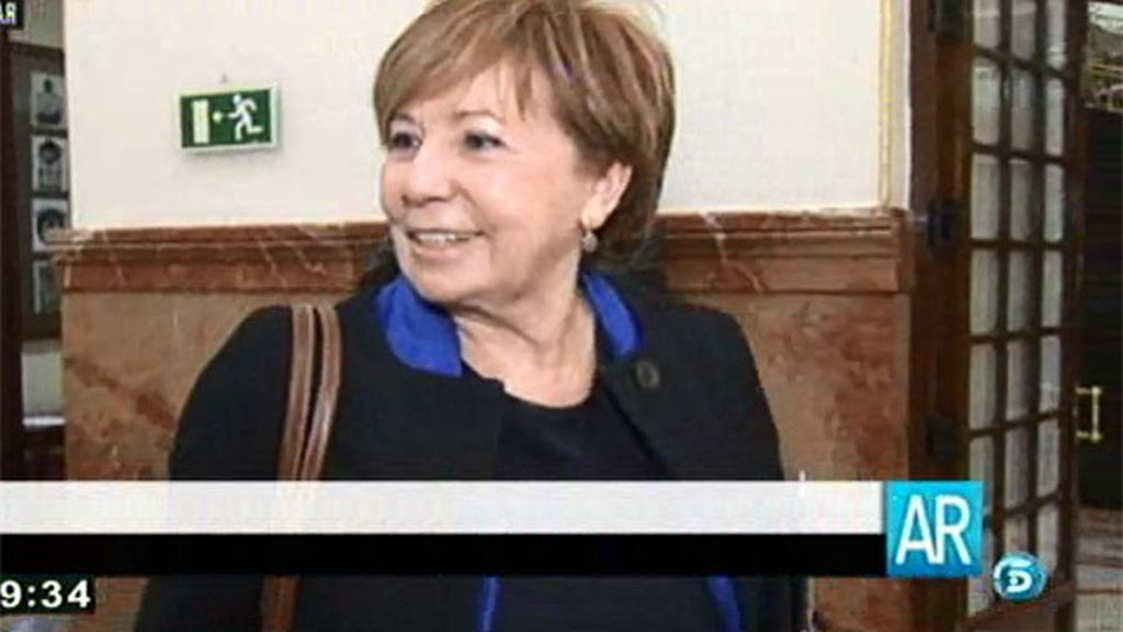 Celia Villalobos vota en contra de la ley de Gallardón