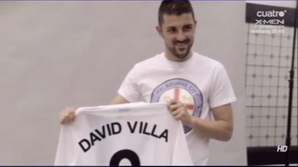 Villa jugará en Australia antes de llegar a Nueva York