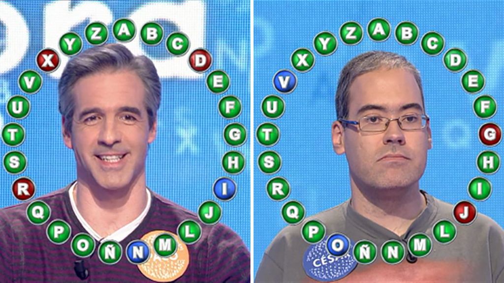 César vence a Paco por una palabra