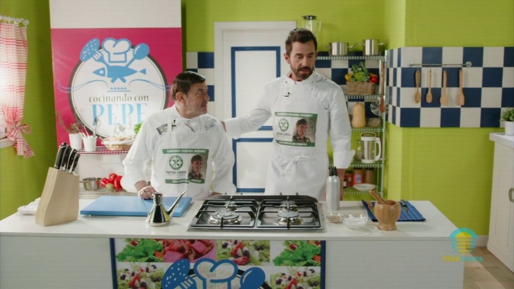 ‘Cocinando con Pepe… e hijo’: Sergi se une al programa de televisión de su padre