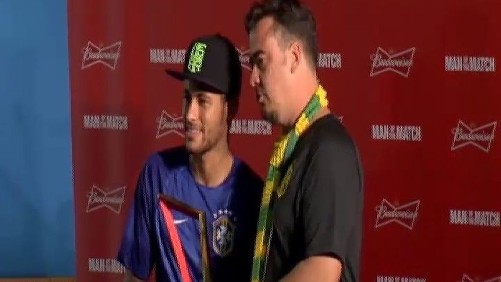 Neymar: "Estoy disputando partidos con los que he soñado toda mi vida"