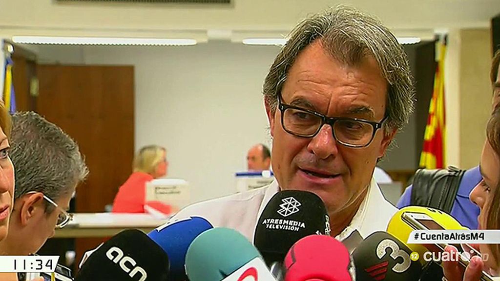 Artur Mas, tajante: "No va a haber apoyo al Partido Popular en ningún tipo de acuerdo"