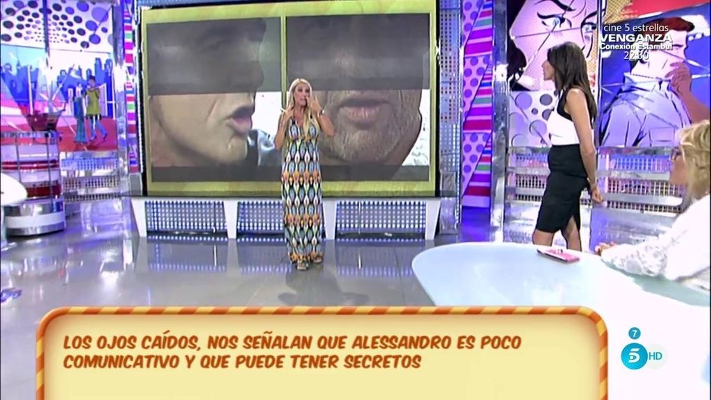 Paloma Ramón analiza a Alessandro Lequio: "No se conoce a sí mismo"