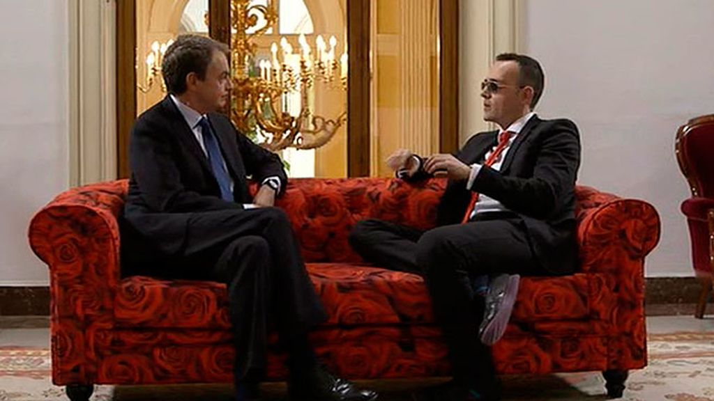 Risto, a Jorge Javier: "Votaría a Zapatero si fuera para sacar a Mariano Rajoy"