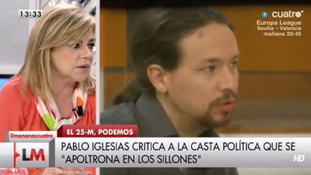 Valenciano, sobre Pablo Iglesias: “Es un vídeo demagógico y lleno de falsedades”