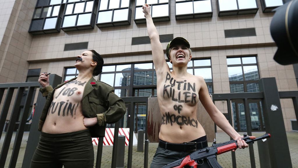 Nueva irrupción de las FEMEN