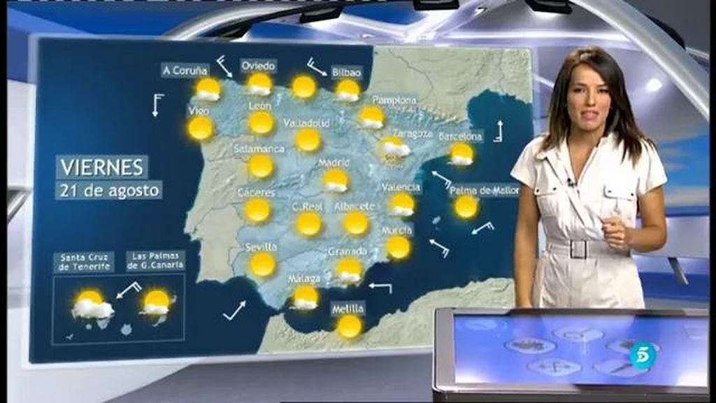 El tiempo con Rebeca Haro