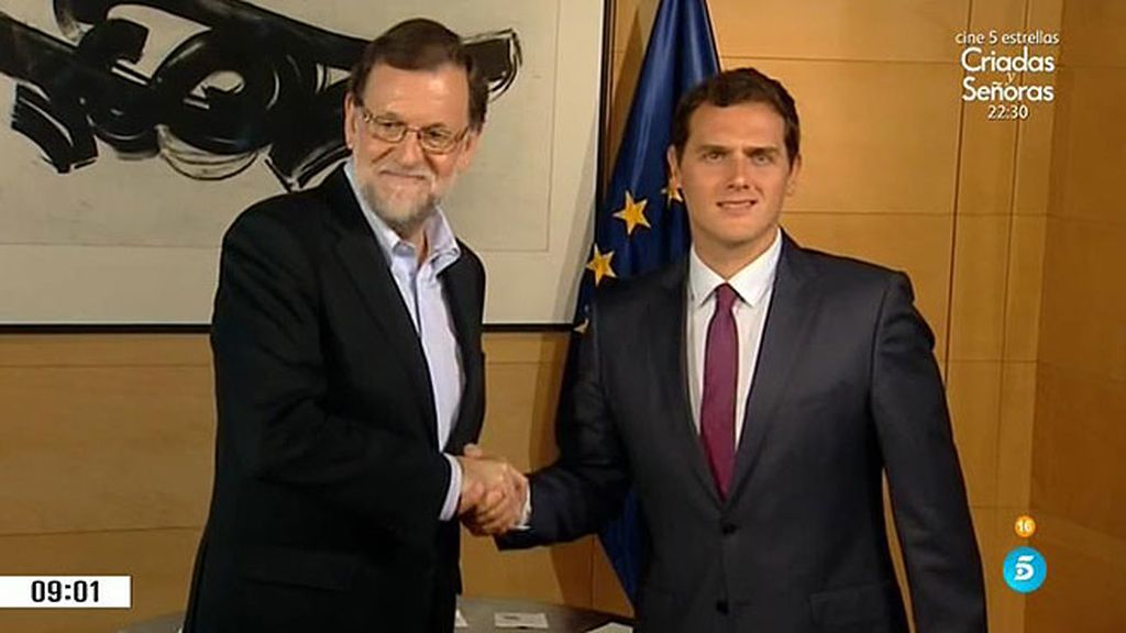 C's se replantea el 'sí' a Rajoy si no es investido en septiembre, según 'El Mundo'