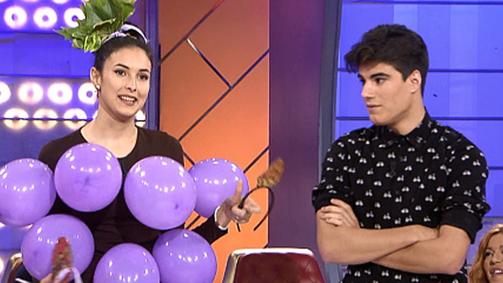 Alexandra: "Uvas con queso saben a beso"