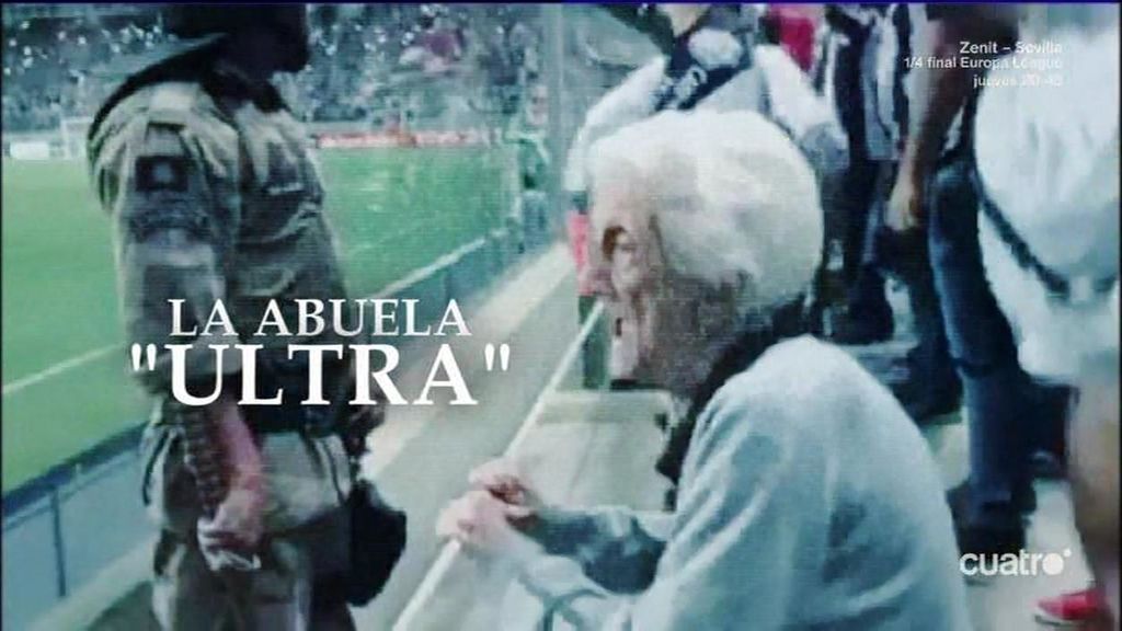 ¡El fútbol no entiende de edad! Candida de Oliveira, ultra del Mineiro a sus 94 años