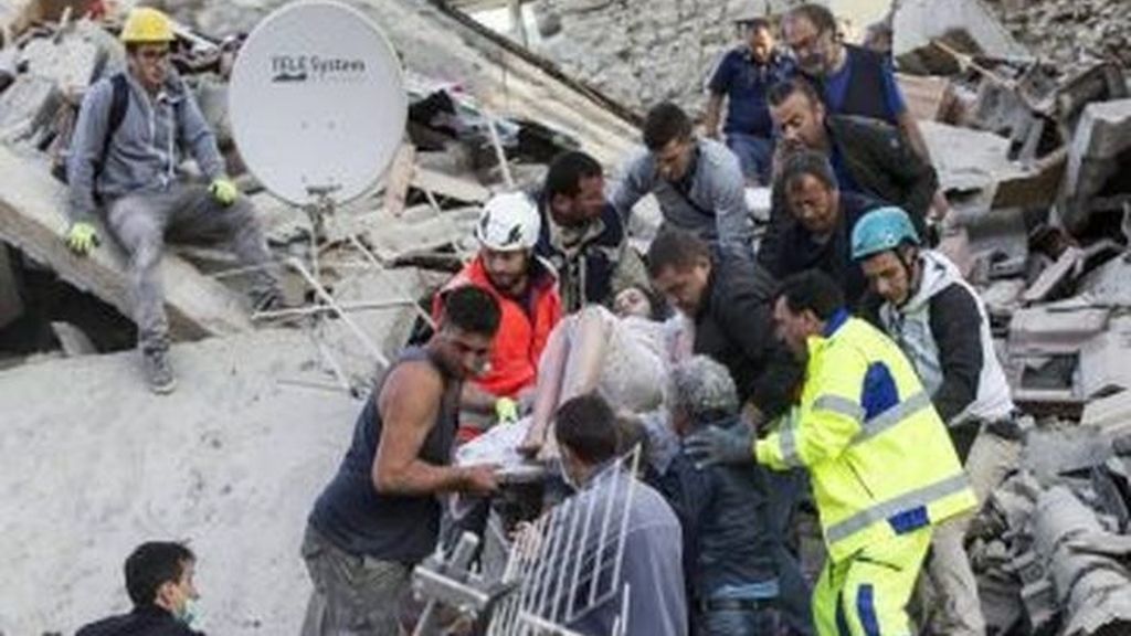 El terremoto en Italia deja ya 250 muertos