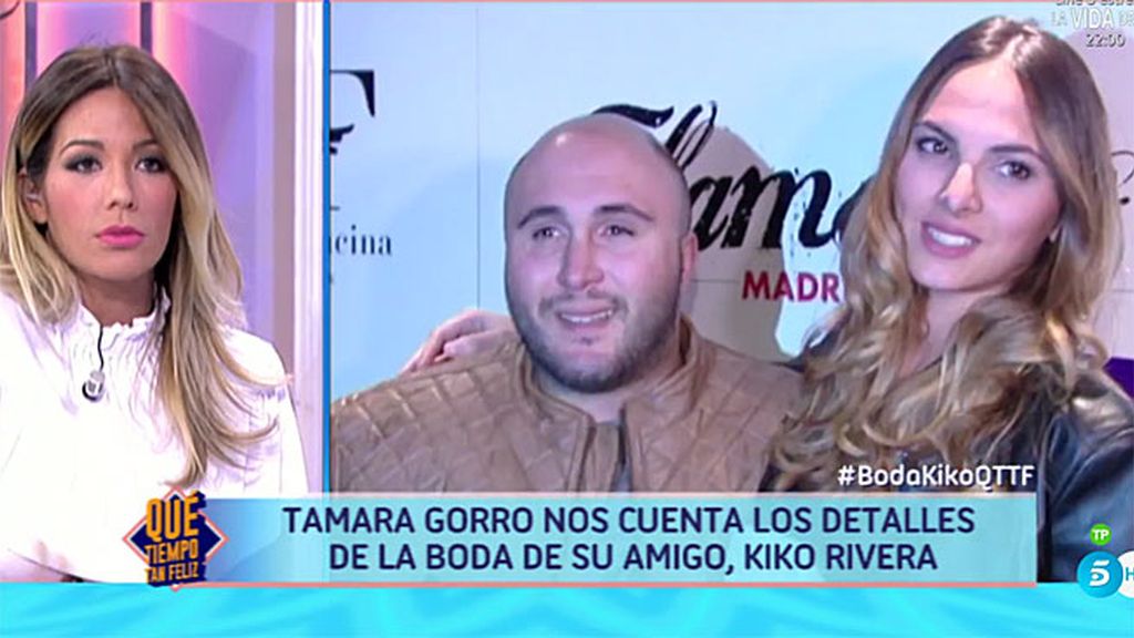 Tamara Gorro se esperaba "más postureo" en la boda de Kiko Rivera