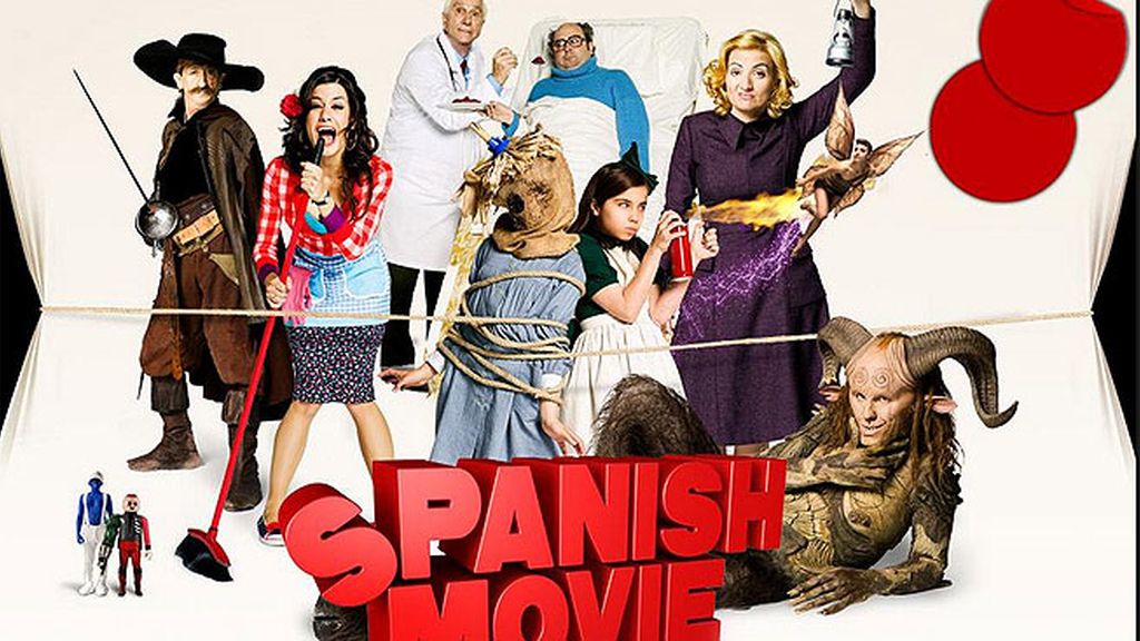Parodia en estado puro con 'Spanish movie'
