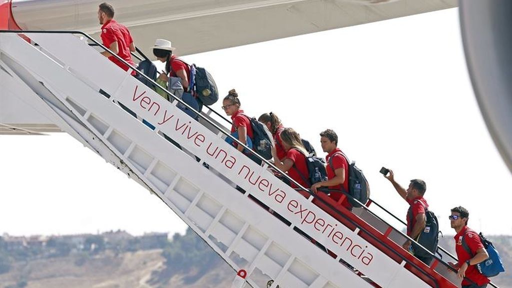 Los olímpicos españoles ya están de camino a Río de Janeiro