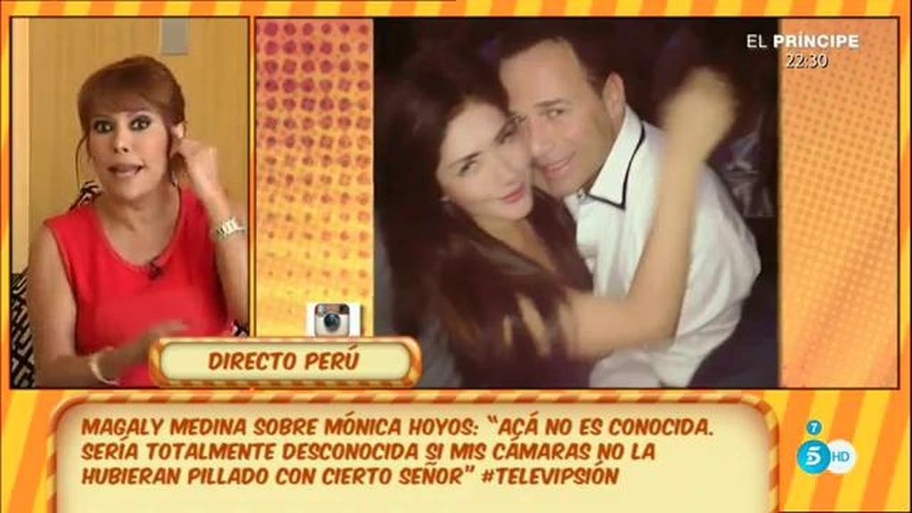 Magaly M., presentadora en Perú, asegura que la novia de Carlos no es conocida