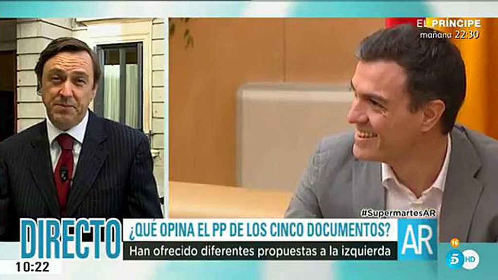 Sánchez, de su discurso para el debate: "Estoy escribiendo dardos para Rajoy"