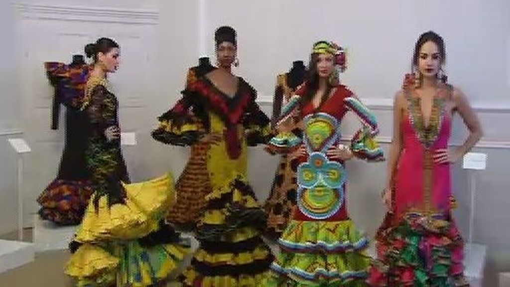 La moda flamenca se fusiona con el arte africano para crear diseños únicos